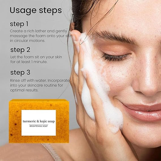 Turmeric & kojic soap