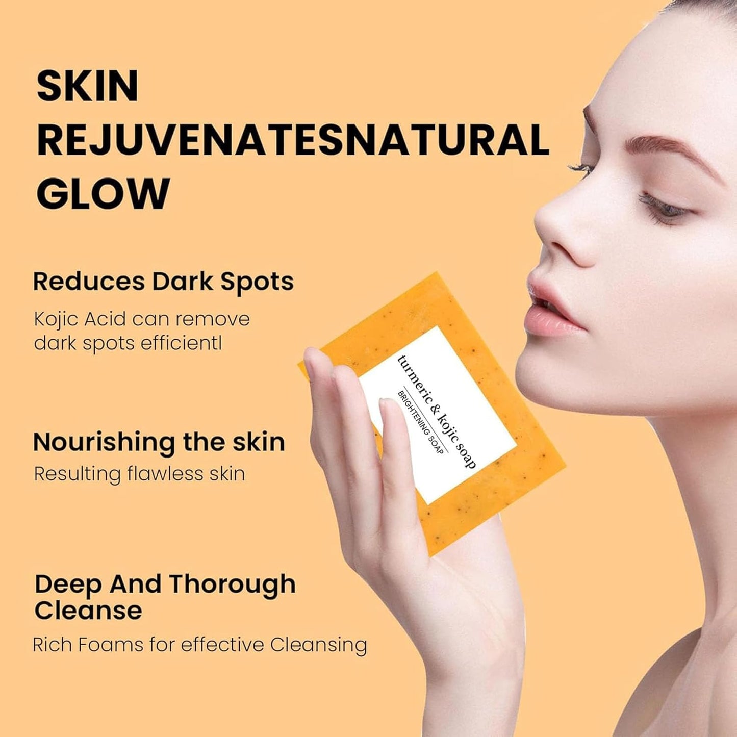 Turmeric & kojic soap